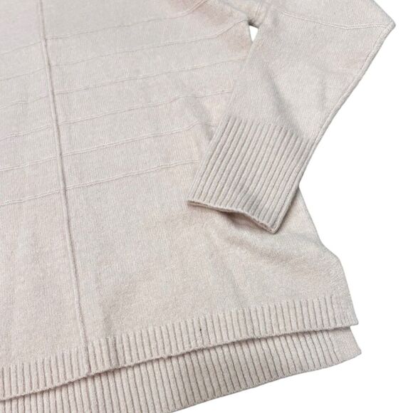 Caslon Light Pink Relaxed Turtleneck Sweater S - Picture 2 of 4